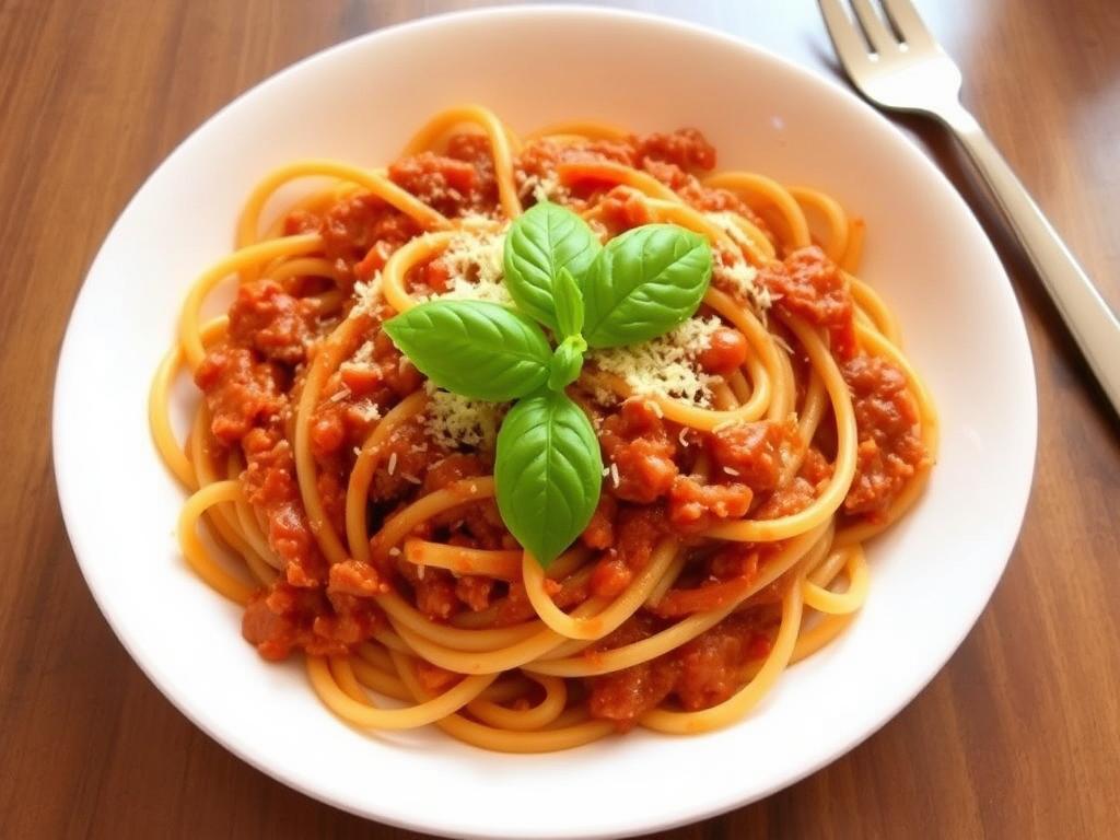 Pasta Bolognese. United States