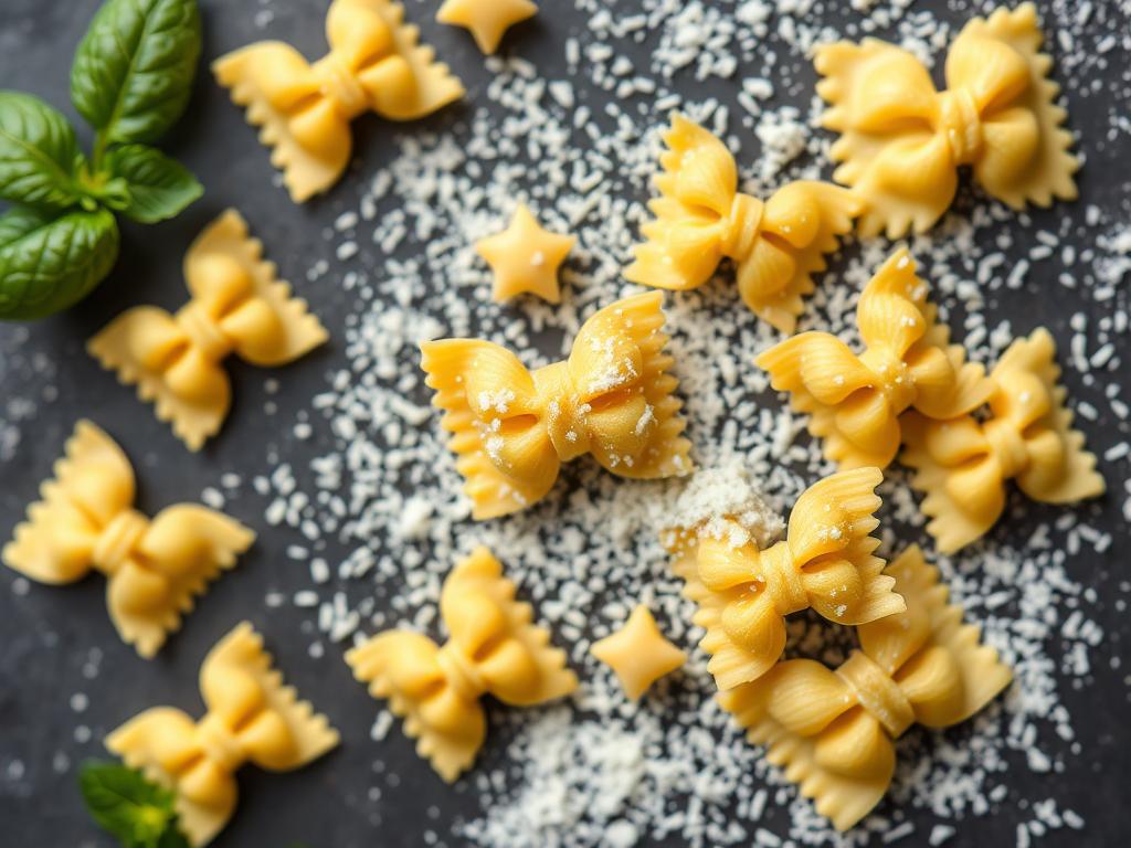 Pasta Farfalle or butterfly pasta. Across Borders: Popularity and Unique Traits of Pasta Farfalle in Different Countries Pasta Farfalle or butterfly pasta. Across Borders: Popularity and Unique Traits of Pasta Farfalle in Different Countries