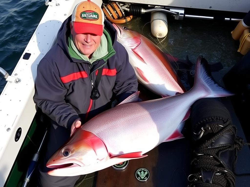 Salmon. Commercial Salmon Fishing