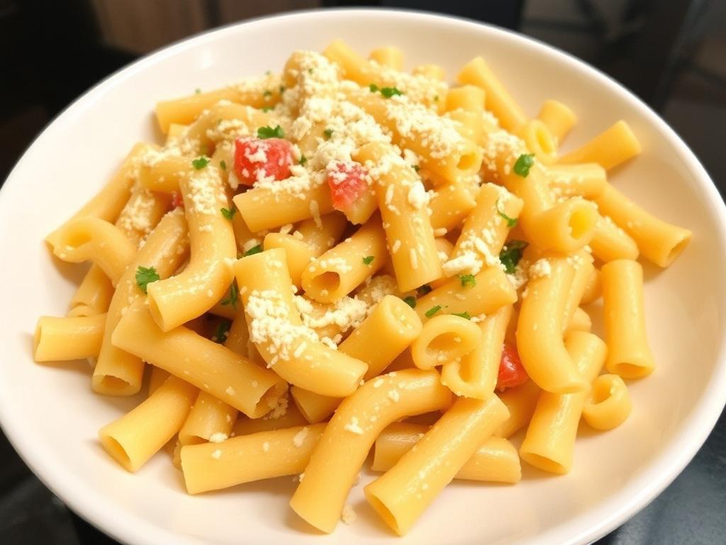 Pasta Cavatappi. Perfect Protein Partners