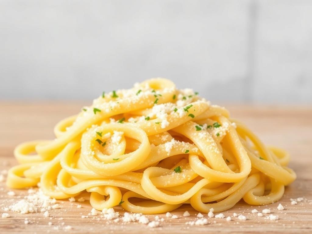 Pasta Pappardelle. Types of Pasta Pappardelle