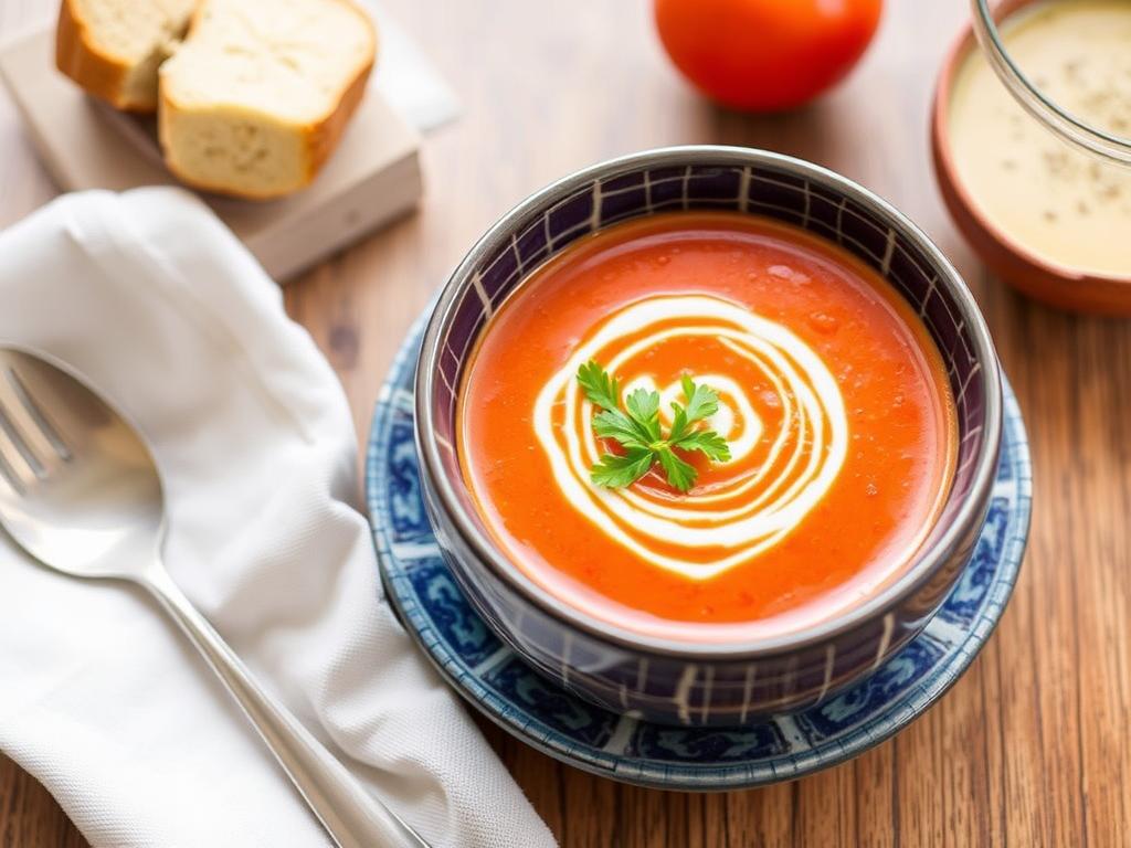 Salmorejo Soup. Interesting Facts About Salmorejo Soup