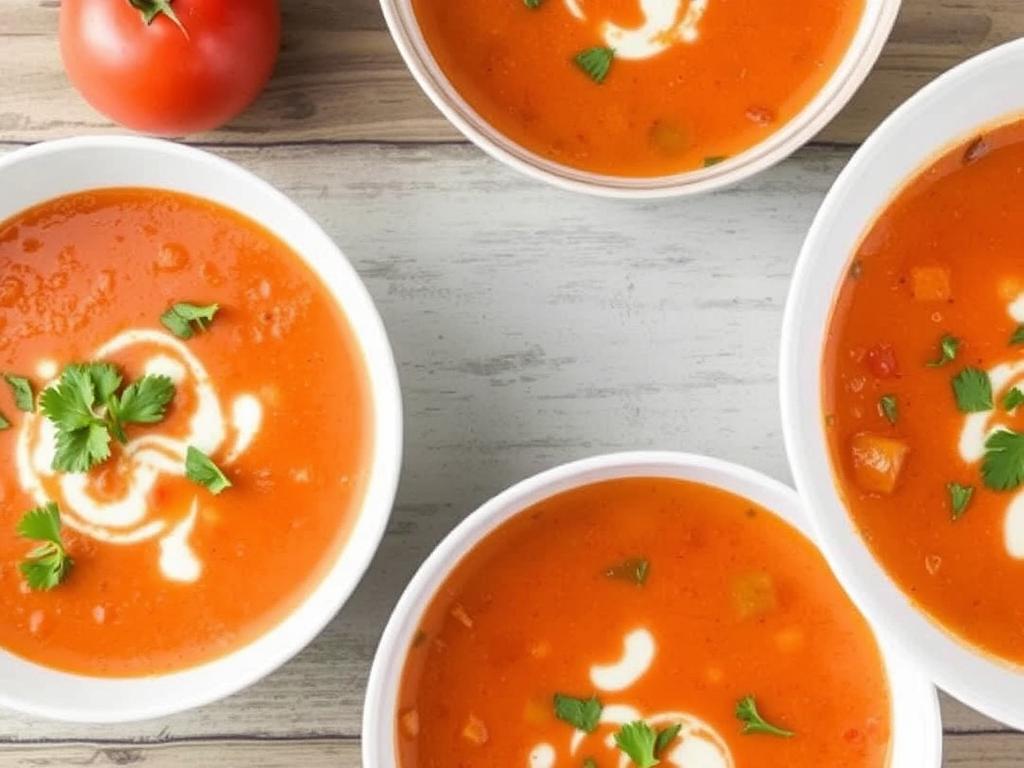 Salmorejo Soup. Nutritional Value of Salmorejo Soup