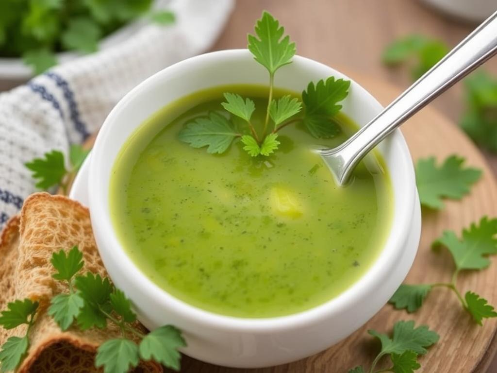 Nettle soup. Popularity in Different Countries Nettle Soup