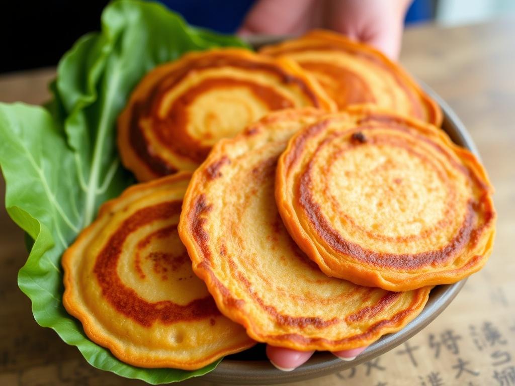 Vietnamese sweet potato pancakes. Global Reach: The Growing Popularity of Vietnamese Sweet Potato Pancakes Vietnamese sweet potato pancakes. Global Reach: The Growing Popularity of Vietnamese Sweet Potato Pancakes