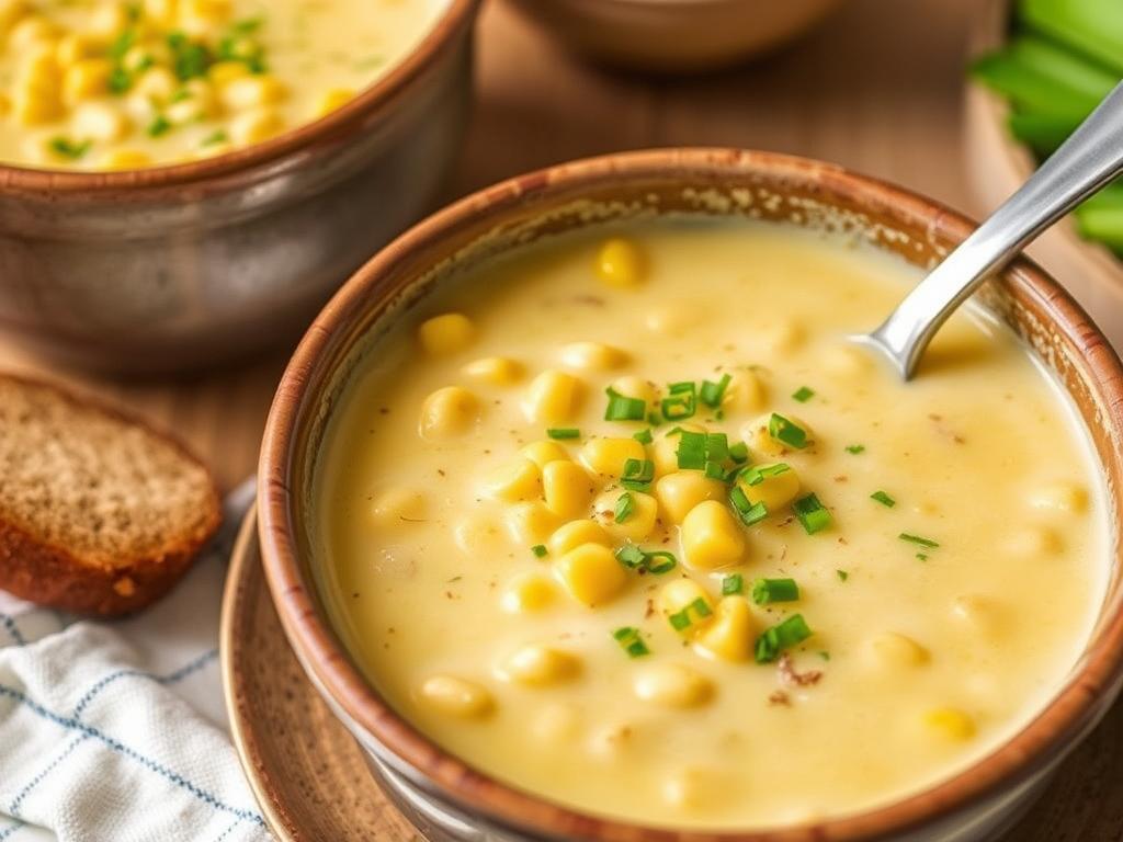 Corn chowder soup. The Story Behind Corn Chowder Soup’s Origins