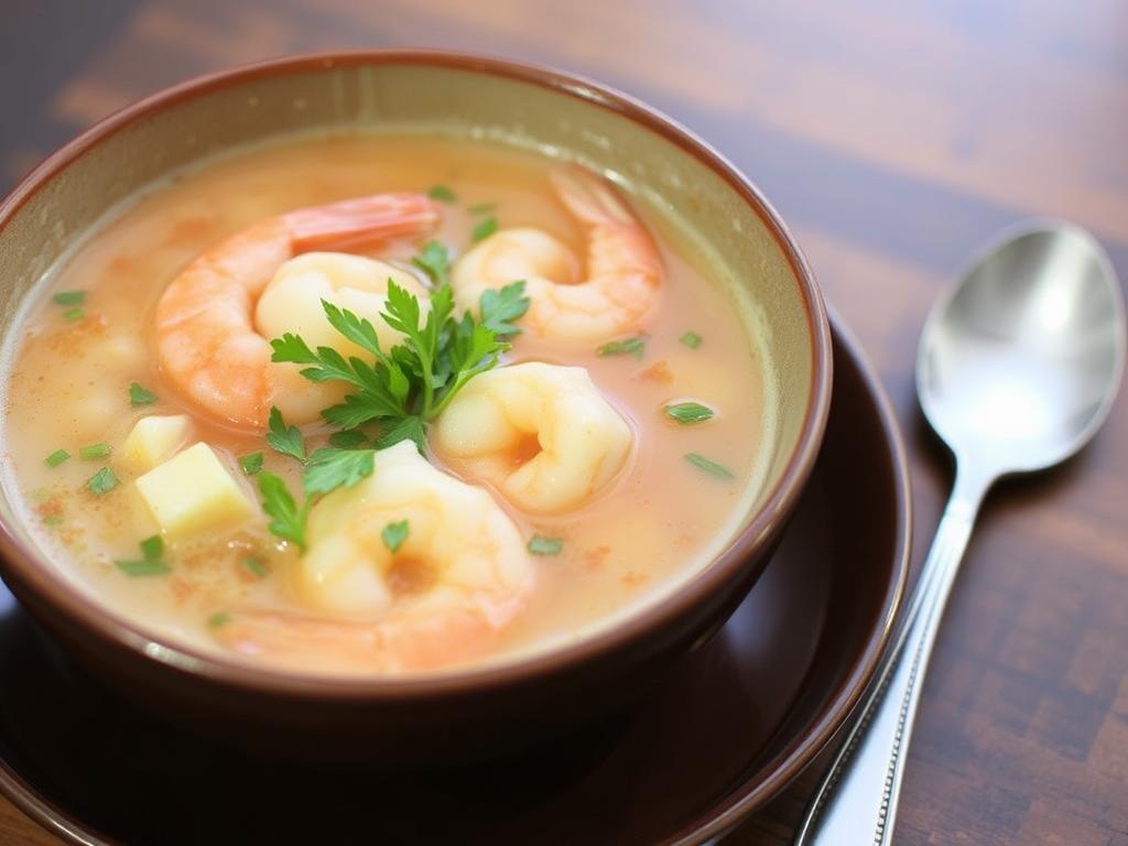 Shrimp soup. The Good Stuff: Nutritional Value of Shrimp Soup