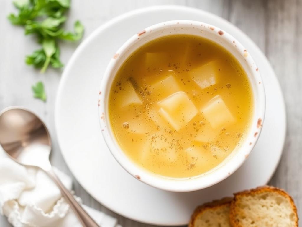 Consomme soup. The Nutritional Value of Consommé Soup Consomme soup. The Nutritional Value of Consommé Soup
