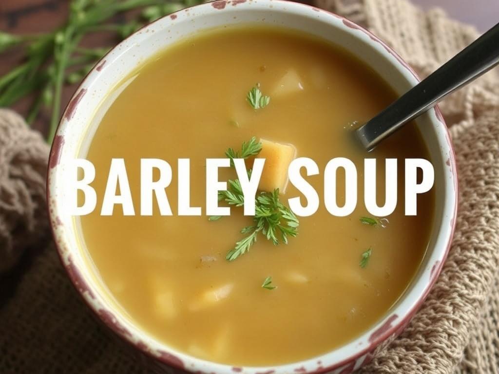 Barley soup. Tracing the Roots – History of Barley Soup