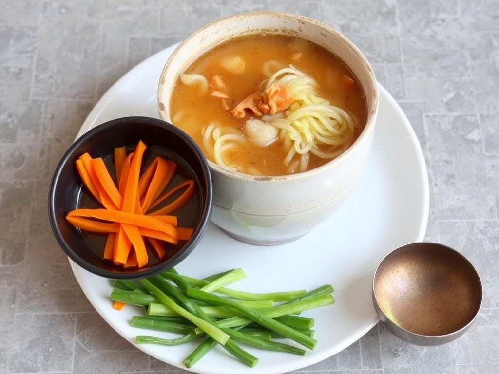 Moeing-ga Soup. What Complements Moeing-ga Soup on Your Plate