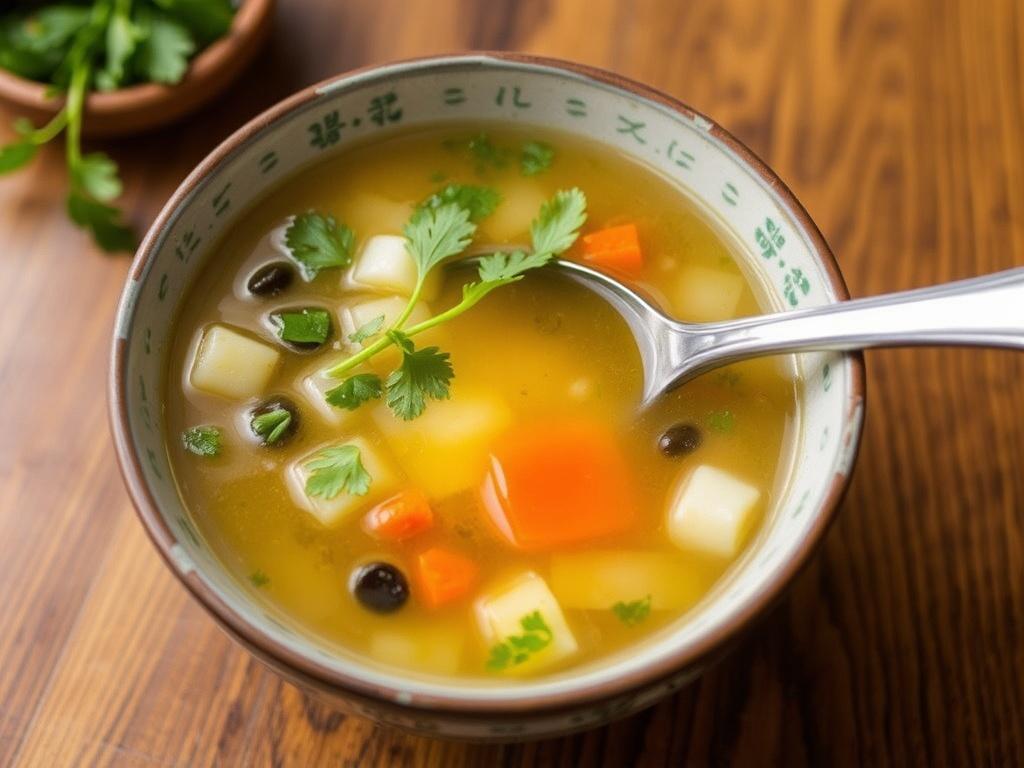 Esogelin soup. Looking Inside the Bowl: Nutritional Value of Esogelin Soup