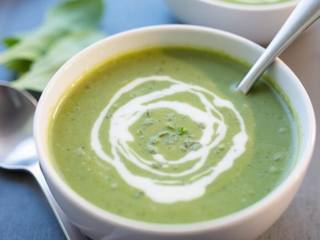 Spinach Soup. Top Three Spinach Soup Recipes to Try at Home