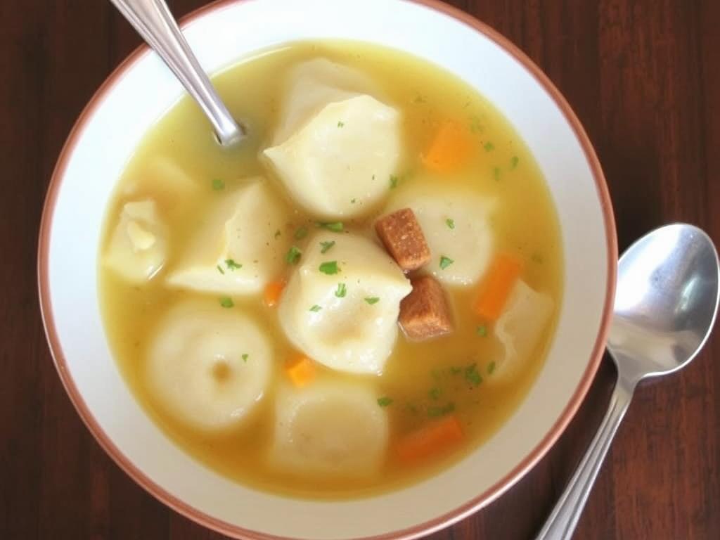 Matzo Dumpling Soup. Perfect Pairings: What Goes Well With Matzo Dumpling Soup