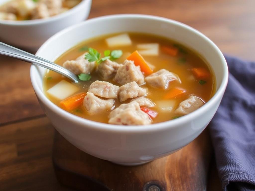 Menudo Soup. Nutritional Value of Menudo Soup