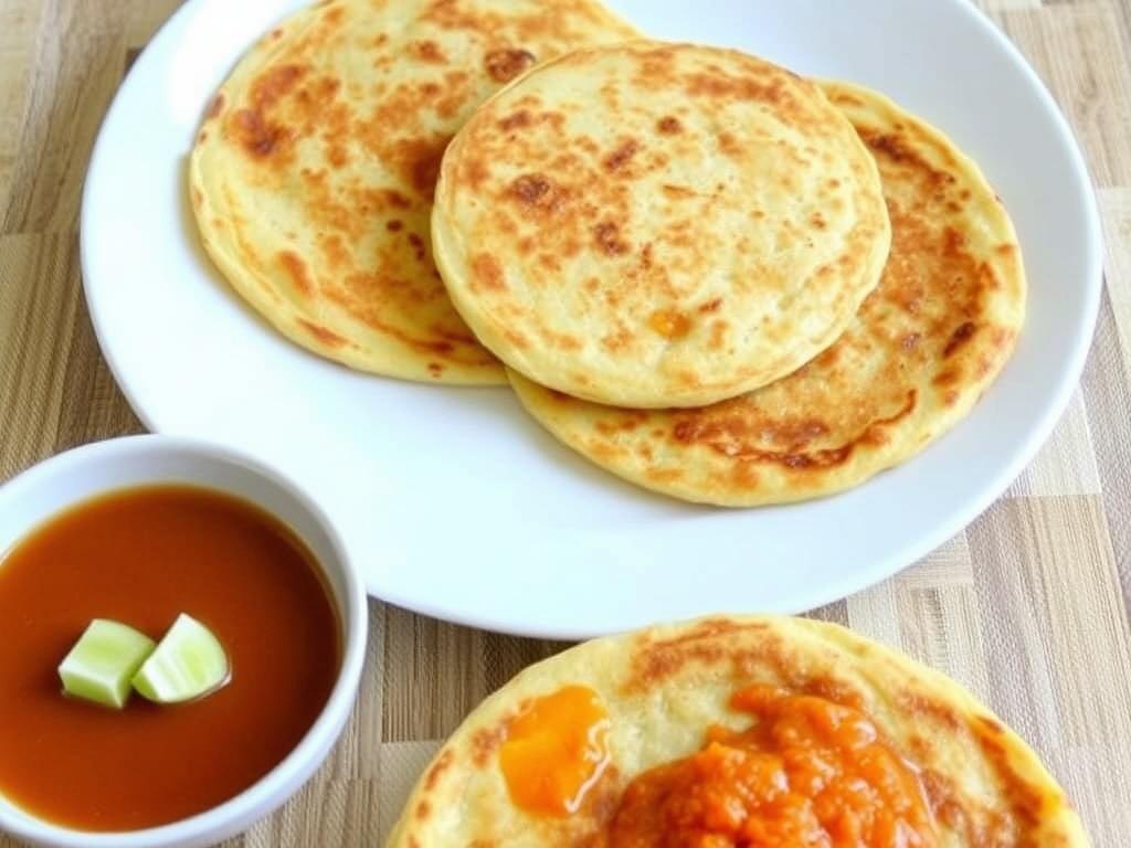 Rava dosa pancakes (South Indian). Nutritional Value of Rava Dosa Pancakes