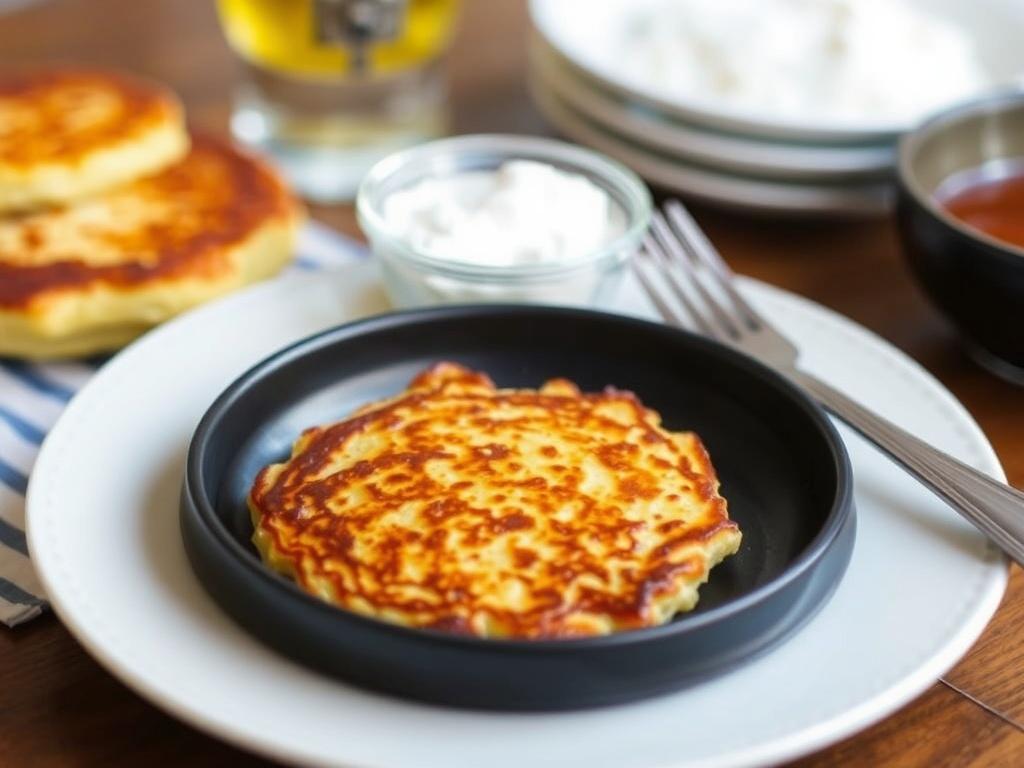 Jewish Latke pancakes. What Are Jewish Latke Pancakes