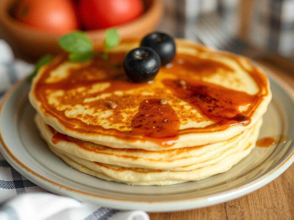 German Pfannkuchen pancakes. What to eat with German Pfannkuchen pancakes