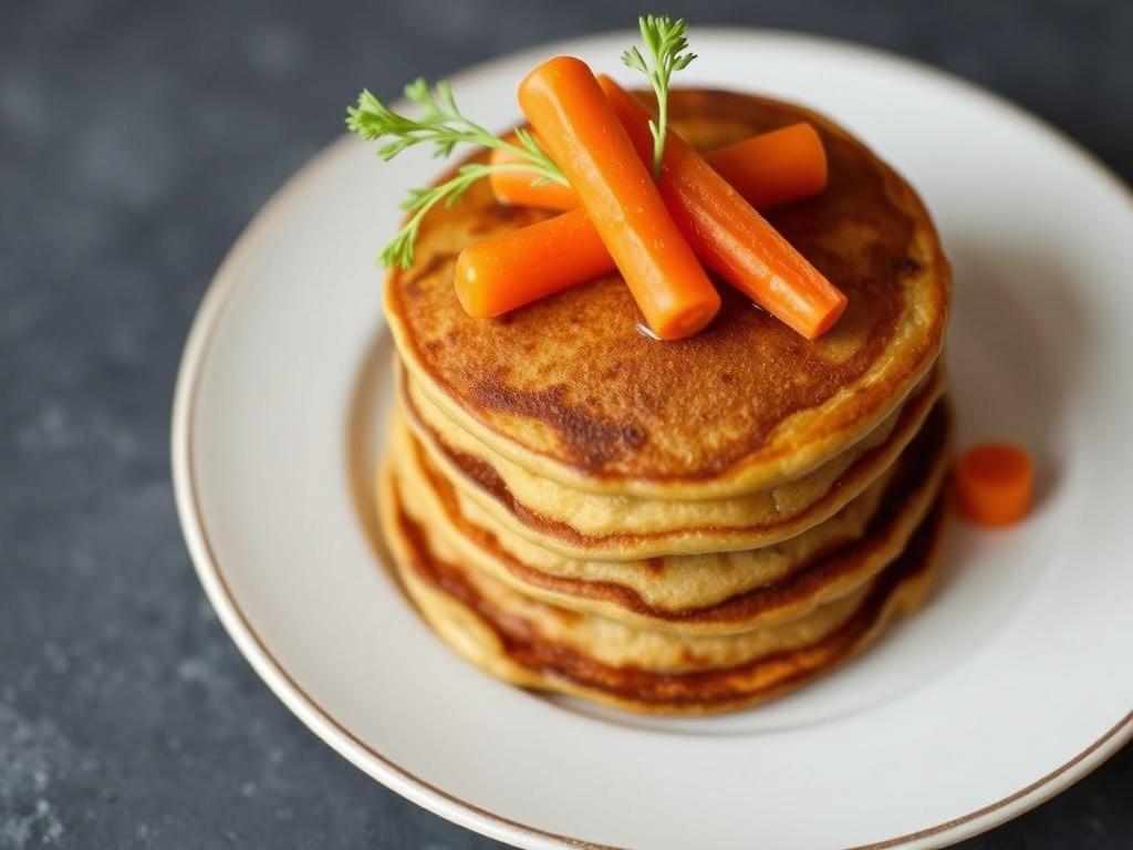 Pancakes with carrots. Where Pancakes with carrots First Appeared