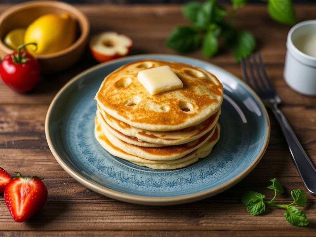 Pancakes with holes. Nutritional value of Pancakes with holes