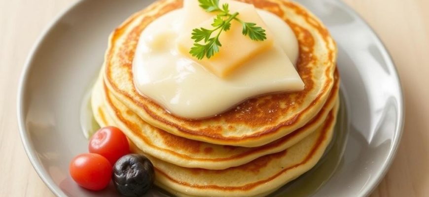 What Pancakes with cheese and ham are