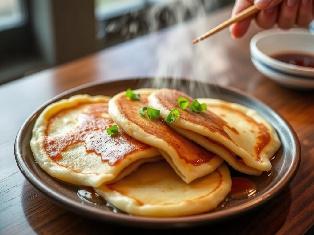 Chinese Laobing pancakes. How Laobing Has Gained Popularity Worldwide Chinese Laobing pancakes. How Laobing Has Gained Popularity Worldwide
