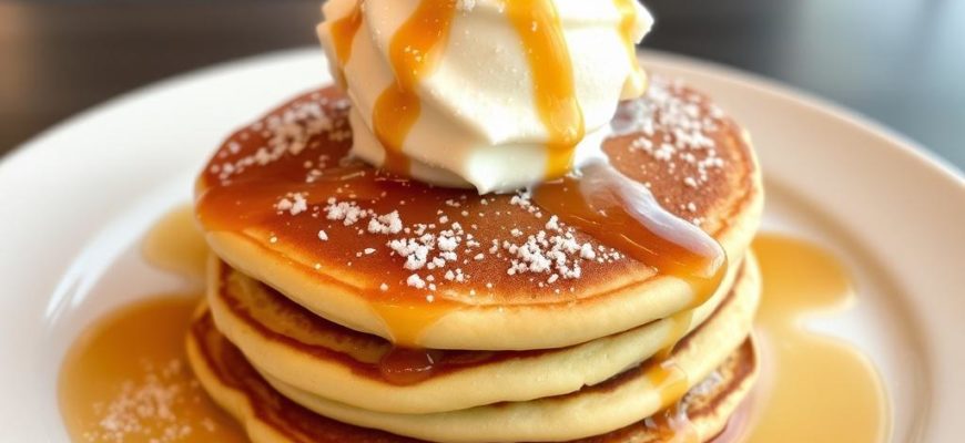 Sundae Mornings: The Irresistible World of Pancakes Dressed in Ice Cream