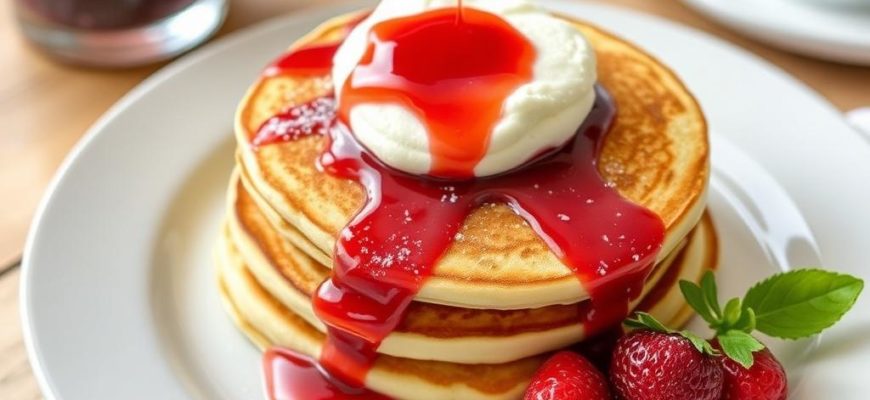 Fluffy Memories: The Joy of Pancakes with Jam