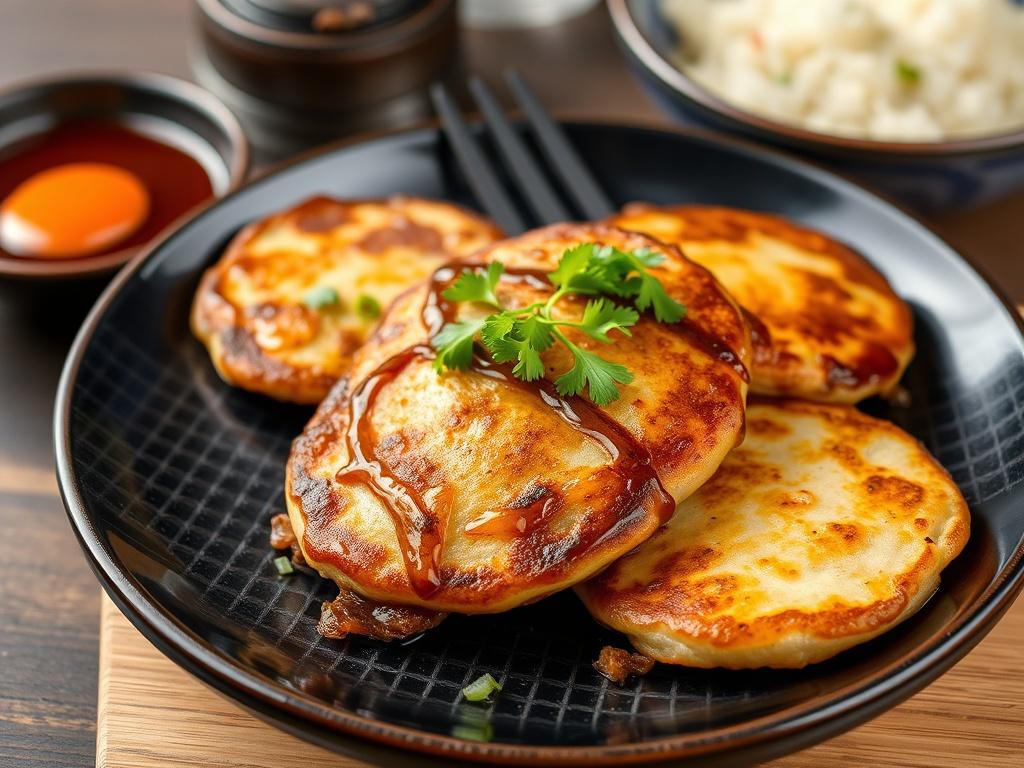 Meat Jun Korean-Hawaiian pancakes. Popularity in different countries and communities