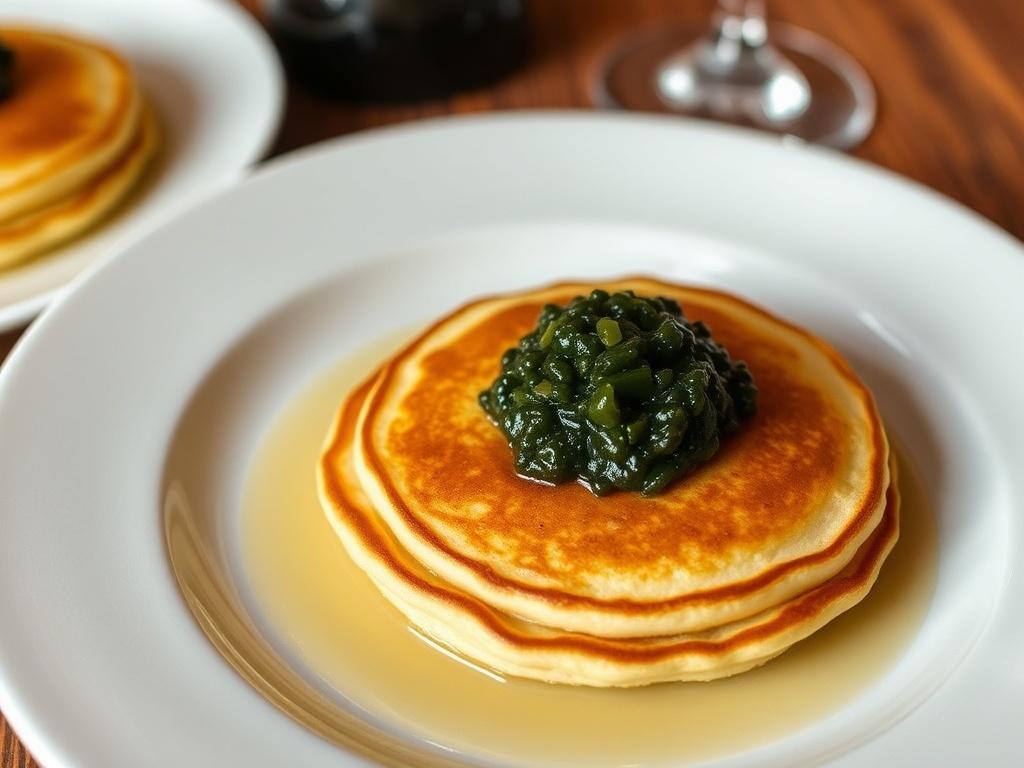 Pancakes with caviar. Where this pairing first appeared Pancakes with caviar. Where this pairing first appeared