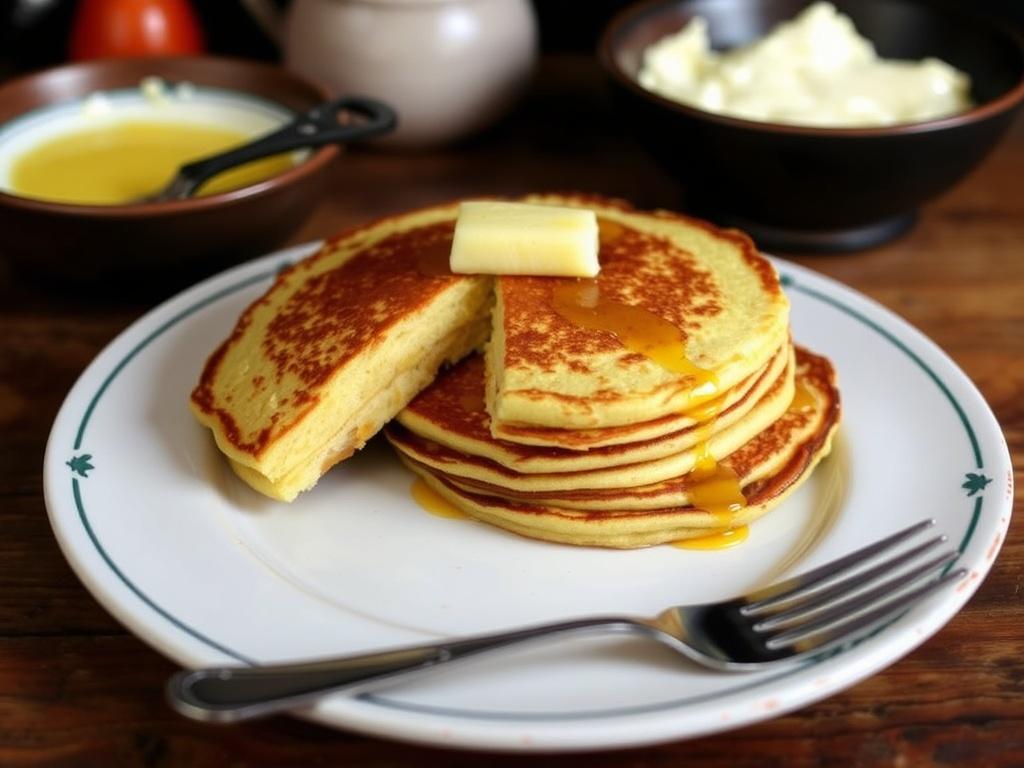English Staffordshire pancakes. Where it first appeared English Staffordshire pancakes