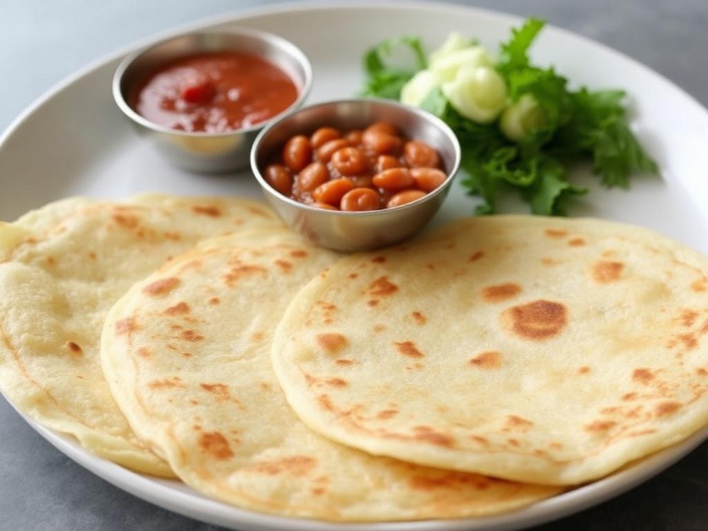 Roti prata pancakes (Southeast Asian). Three Recipes Worth Trying at Home Roti prata pancakes (Southeast Asian). Three Recipes Worth Trying at Home