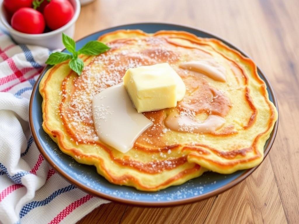 Rakuchi pancakes (Polish). What to eat with Rakuchi pancakes (Polish)