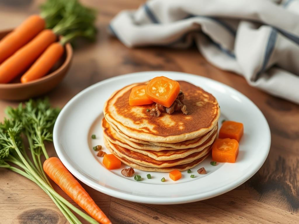Pancakes with carrots. Nutritional value of Pancakes with carrots
