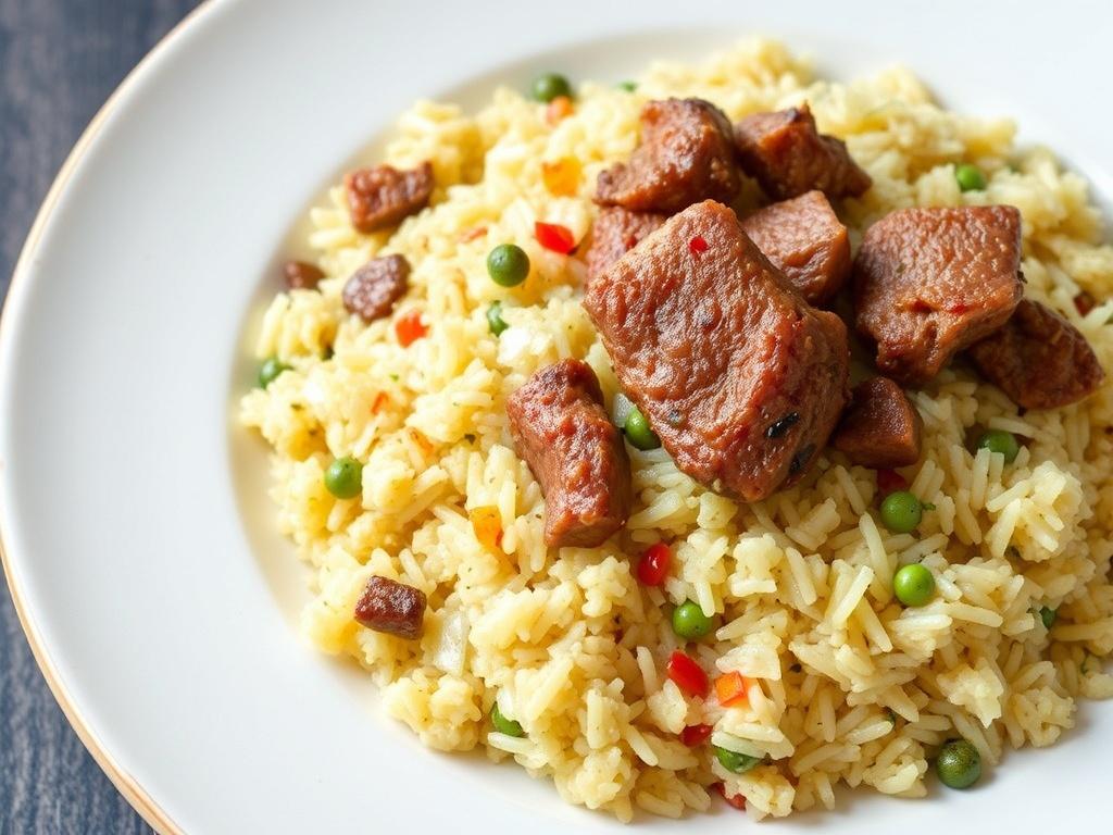 Pilaf with lamb. Popularity in different countries Pilaf with lamb