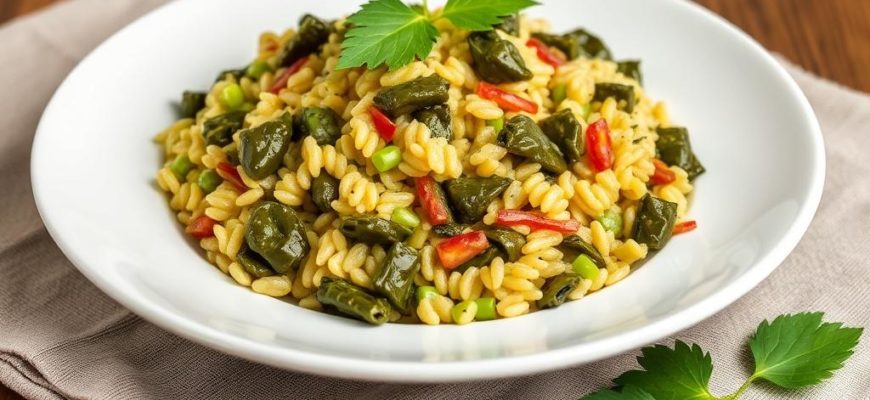 Pilaf with Grape Leaves That Feels Like Home