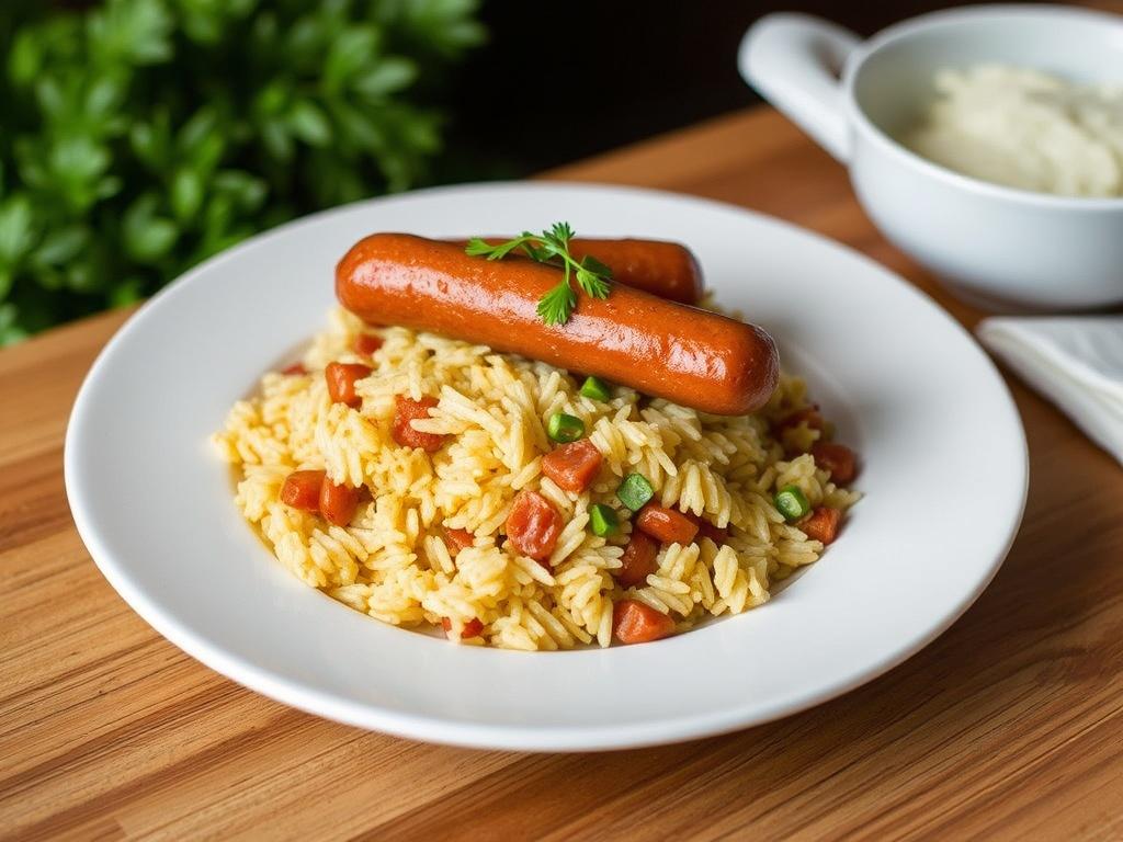 Pilaf with sausages. How Sausage Pilaf Evolved Over Time