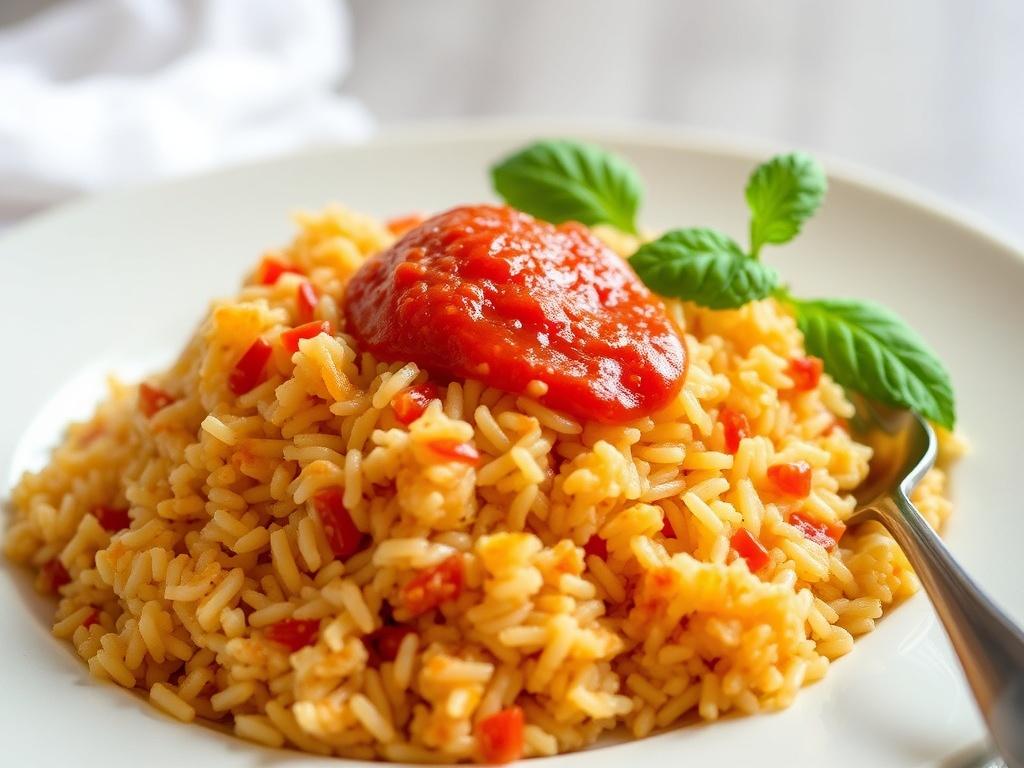 Pilaf with tomato paste. A short history of pilaf with tomato paste