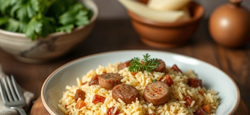 Smoky Comfort in a Pot: Pilaf with Sausage That Wins Weeknights
