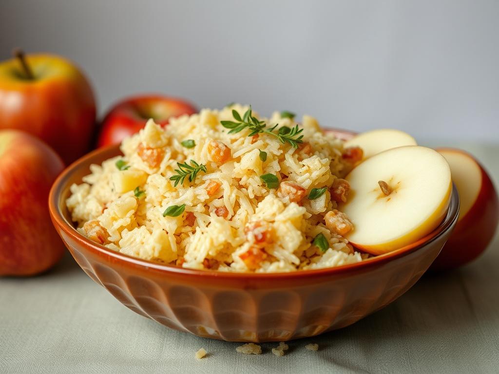 Pilaf with apples. How different countries make it their own