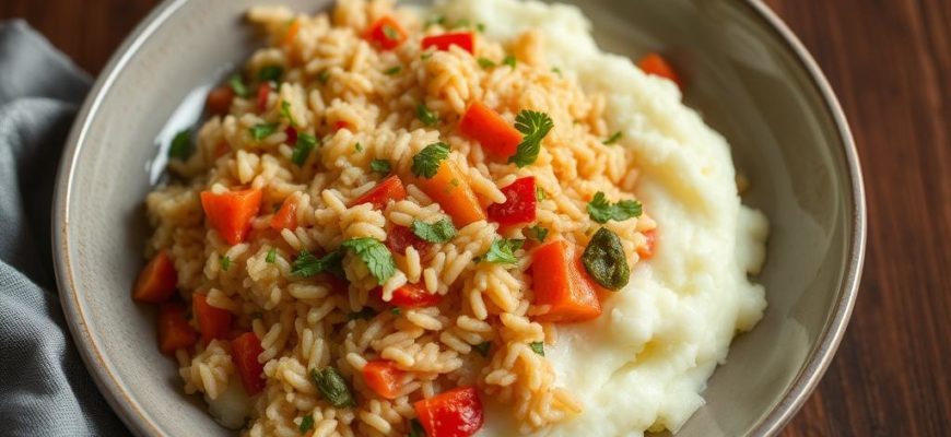 Pilaf with Mash: A Cozy Culinary Match