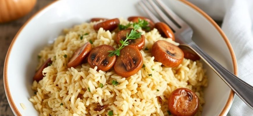Forest-Flavored Comfort: Pilaf with Butter Mushrooms That Everyone Will Love