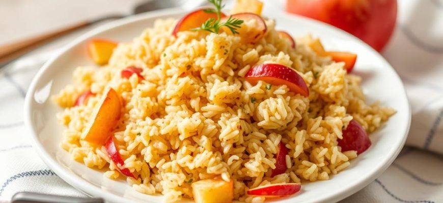 When Apples Turn Pilaf into Comfort: A Fresh Twist on an Ancient Dish