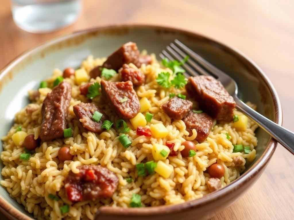 Beef pilaf. Where people love it most: Popularity in different countries Beef pilaf Beef pilaf. Where people love it most: Popularity in different countries Beef pilaf