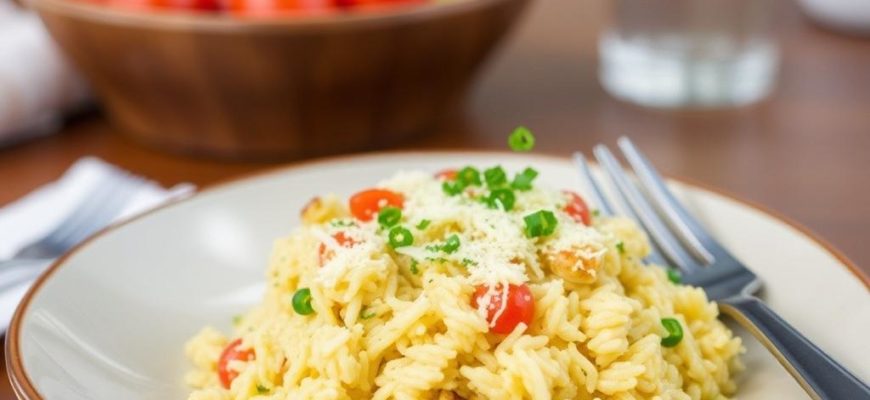 Creamy Pilaf with Cheese: A Cozy Dish That Brings People Together