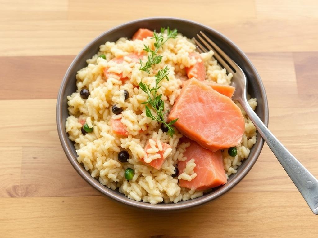 Pink salmon pilaf. A short history of how fish and pilaf met on the table Pink salmon pilaf. A short history of how fish and pilaf met on the table