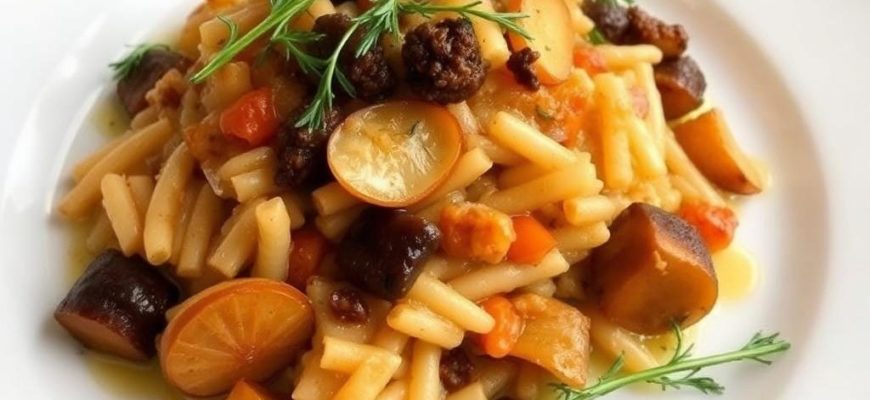 Golden Forest Pilaf: Rice Cozy with Chanterelles