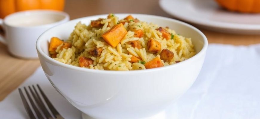 Golden Pumpkin Pilaf: A Cozy, Spiced Bowl of Autumn Made Simple
