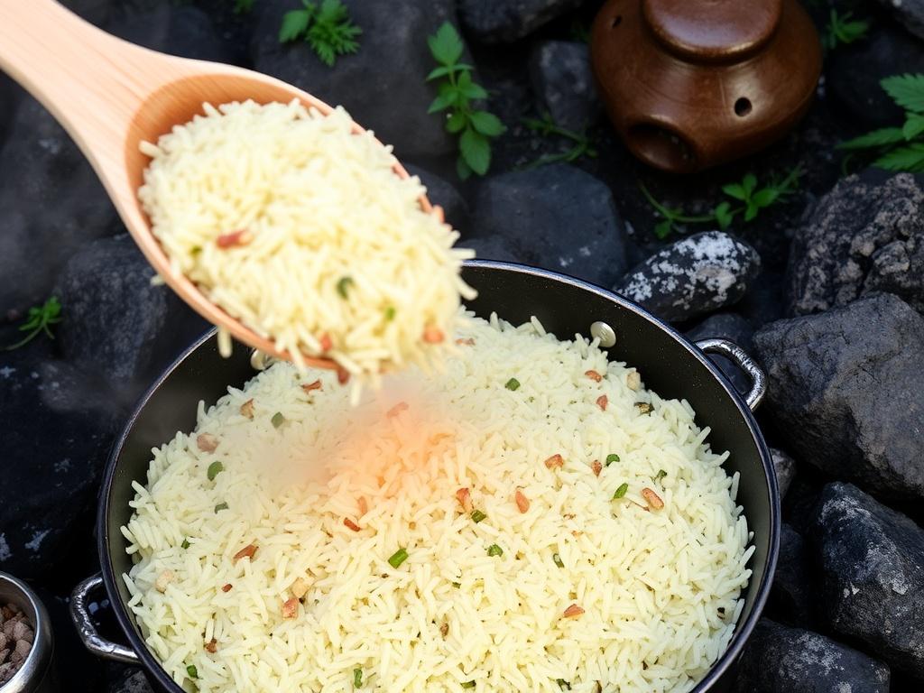 Pilaf cooked over a fire. What’s Inside the Pot: Nutritional Value of Pilaf Cooked Over a Fire Pilaf cooked over a fire. What’s Inside the Pot: Nutritional Value of Pilaf Cooked Over a Fire