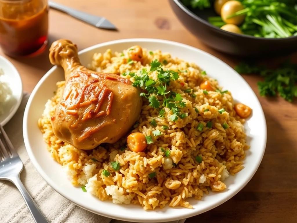 Chicken leg pilaf. How Popular It Is Around the World Chicken leg pilaf. How Popular It Is Around the World