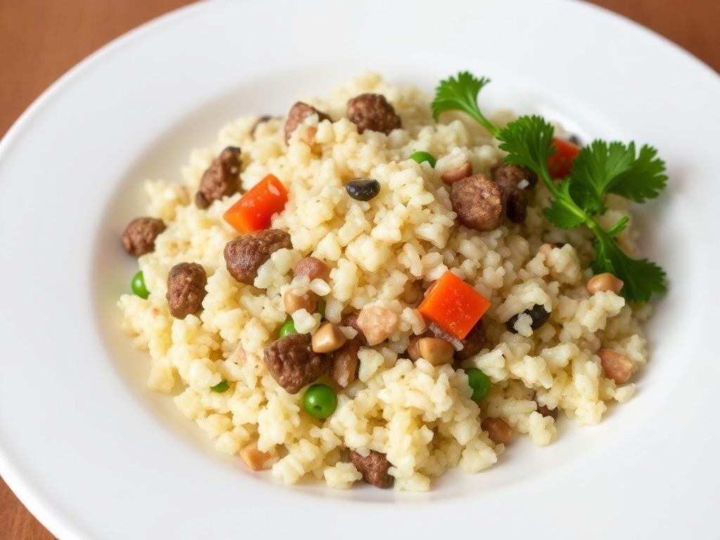 Pilaf with soy meat. Popularity in different countries and culinary twists Pilaf with soy meat. Popularity in different countries and culinary twists